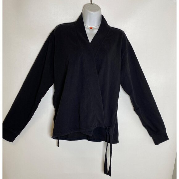 Athleta Retroterry Wrap Sweatshirt, Medium - Picture 1 of 10
